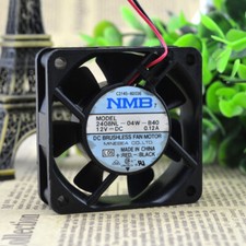 NMB 2408NL-04W-B40 6020 6cm 12V 0.12A Chassis Cooling Industrial Fan Mute