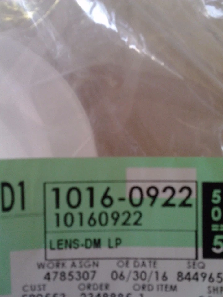 TOTALMENTE NUEVO CHEVROLET IMPALA 2006-2013 5" BOLETO DE POLICÍA DOMO LENTE DE LUZ 10160922 Foto 2 de 2