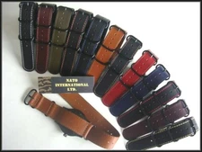 20mm Olive NATO G10 Shell Oily UTC Military combat watch band strap IW SUISSE 22