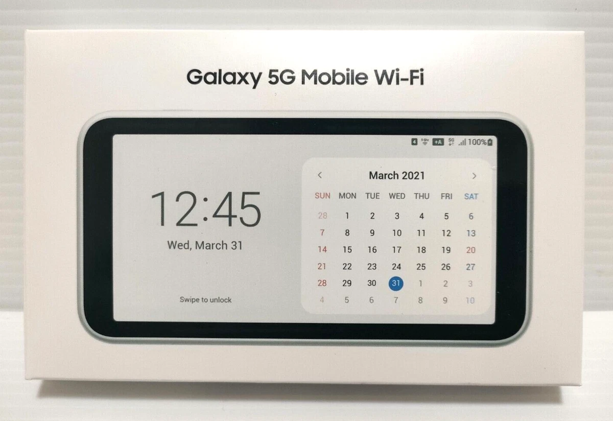 SAMSUNG Galaxy 5G Mobile Wifi SCR01 Sim Free Portable Router Wireless Mini Wi-fi