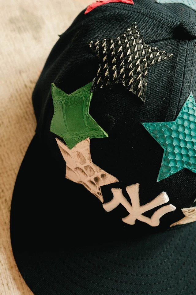 Custom New Era New York Yankees Python Stars Fitted - Just Don Style Hat - Image 3 of 4