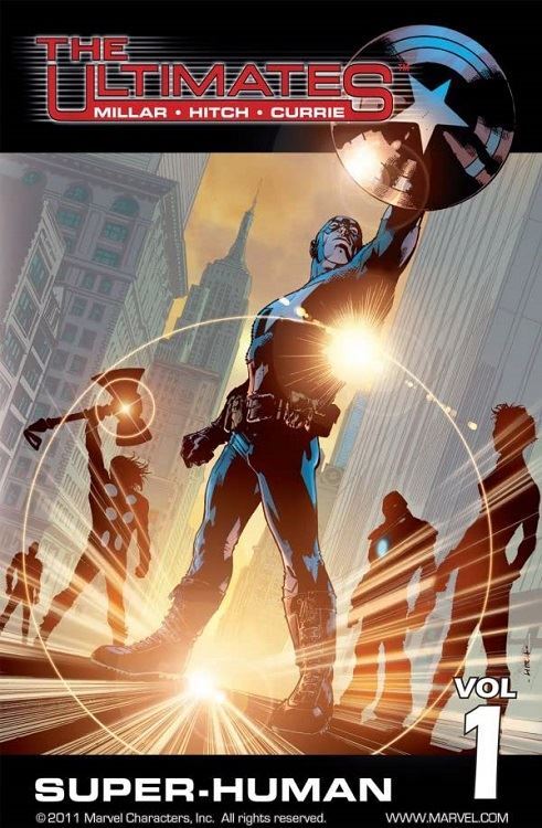 Ultimates Vol. 1: Super-Human by Mark Millar, Like New Book