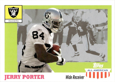 Jerry Porter - 2003 Topps All-American Football #95