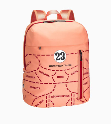 Porsche Original 917 Pink Pig No. 23 Backpack Factory Sealed
