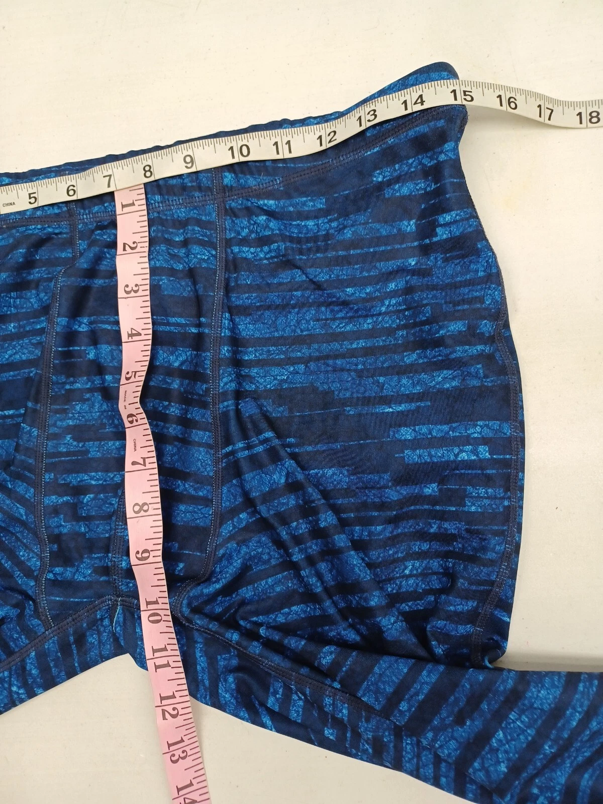 mpg striped athletic yoga zip leggings