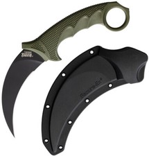 Cold Steel Tiger Fixed Knife 4.75" AUS-8A Steel Blade Grix-Ex And Kray-Ex Handle