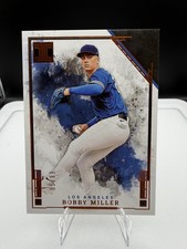 2025 Panini Impeccable Bobby Miller #58 /99 SN
