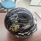 Terrell Suggs Baltimore Ravens Full Size Replica Helmet Signed BAS Original