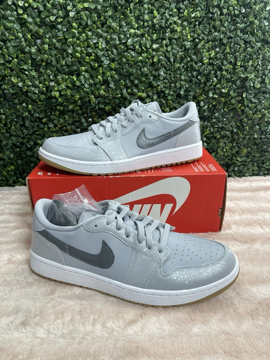 Jordan 1 Golf Low Wolf Grey Gum | eBay