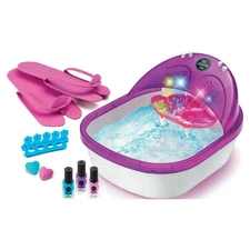 Kids Pedicure Spa All in One Ultimate Light Up Massaging Toe Nail Spa Gift!!