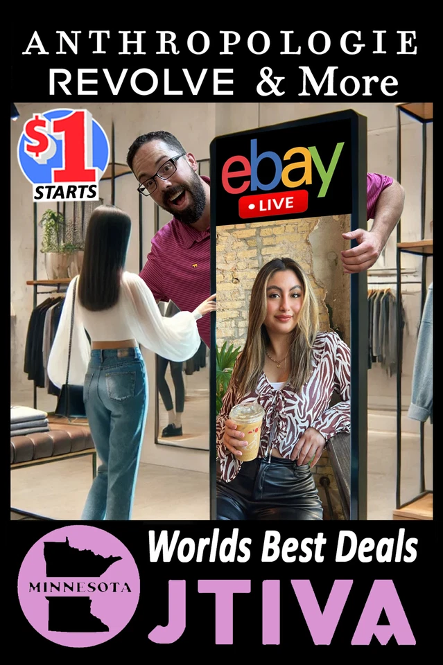 $1 Starts | Revolve, Anthropology & More (Sudden Death Auction)
