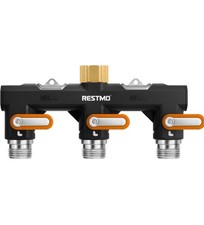 Garden Hose Splitter, 3 Way Hose Splitter, Heavy Duty Water Hose Bib Spigot