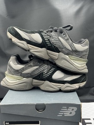 New Balance 9060 Black Grey U9060BLK Mens 9 Used w Box Chunky | eBay