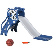 Exercise Slide for Toddlers with Basketball Play 52.25Lx23.5Wx27.5H