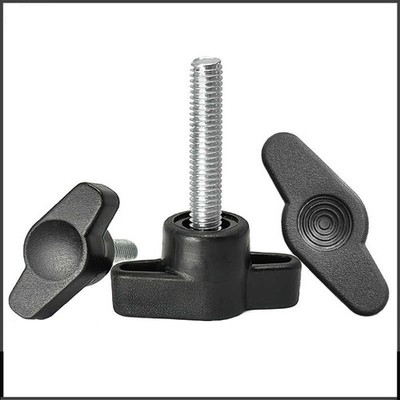 Wing Nut Knob M4 M5 M6 Thread Thumb Screw Sander Saw Nut Bolt PC Audio Camera