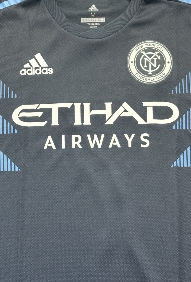 2018 New York City FC Authentic Away #7 David Villa Medium adidas