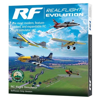 RealFlight RealFlight Evolution RC Flight Sim Software Only RFL2001 Air/Heli