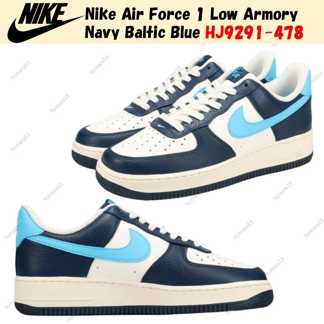 Preços baixos em Nike Air Force 1 Low Armory Navy Baltic Blue | eBay