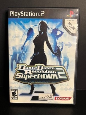 SONY PLAYSTATION 2 PS2: DANCE DANCE REVOLUTION SUPER NOVA 2, CIB