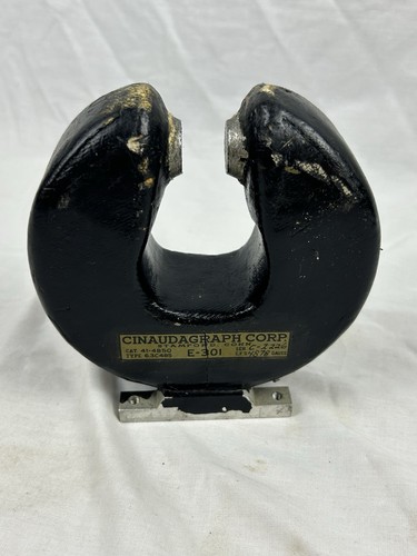 VINTAGE WWII? RADAR RADIO MAGNETRON HUGE MAGENT E-301 CINAUDAGRAPH CORP 41-4850