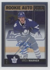 2016-17 O-Pee-Chee Platinum Rookie 2017-18 Update Mitch Marner #R-MM Auto ka7