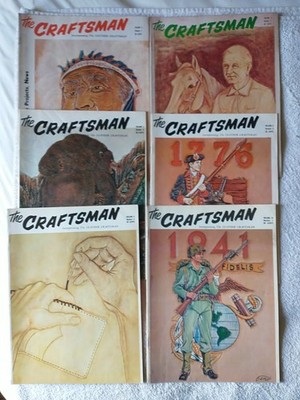 Vintage 1966 The Craftsman magazines Lot Of 6