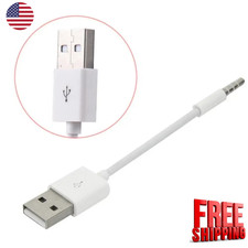 USB Charger Data SYNC Cable for Apple iPod Shuffle 3rd 4th 5th 6th 7th Gen 3.5mm