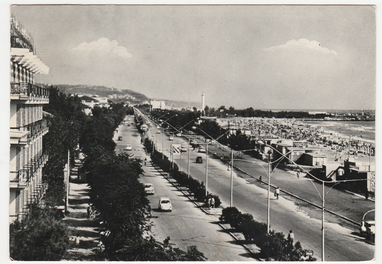 S. BENEDETTO DEL TRONTO - ASCOLI PICENO - LUNGOMARE E SPIAGGIA - VIAGG. -29578-