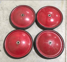 vintage soap box wheels metal set of four
