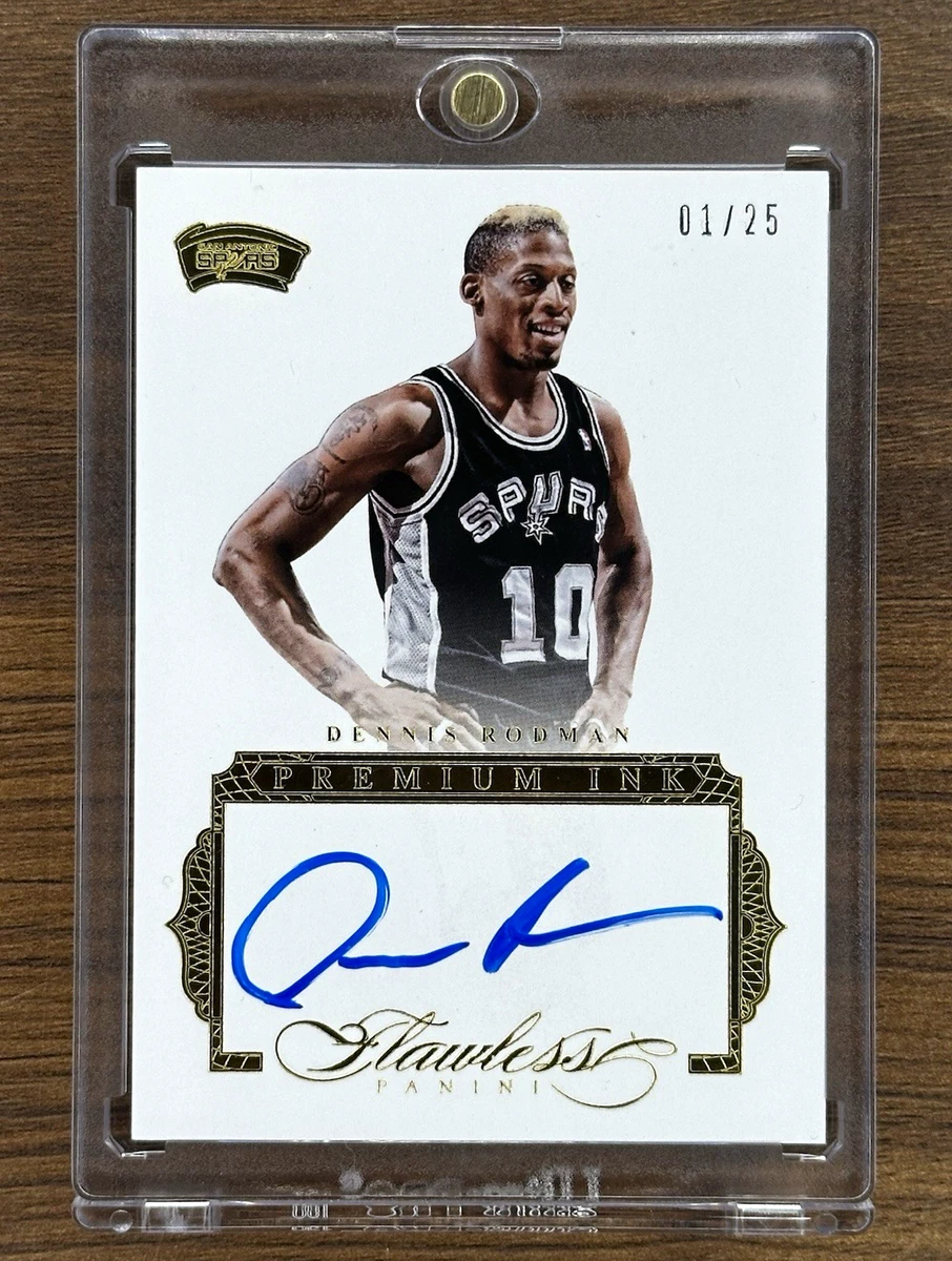 Dennis Rodman Serial Numbered Basketball Sports Trading Card