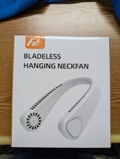 F2 Bladeless Hanging Neck Fan, Brand New In Box Keep Cool 