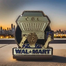 Walmart Lapel Pin CBL Wal-Mart Pinback