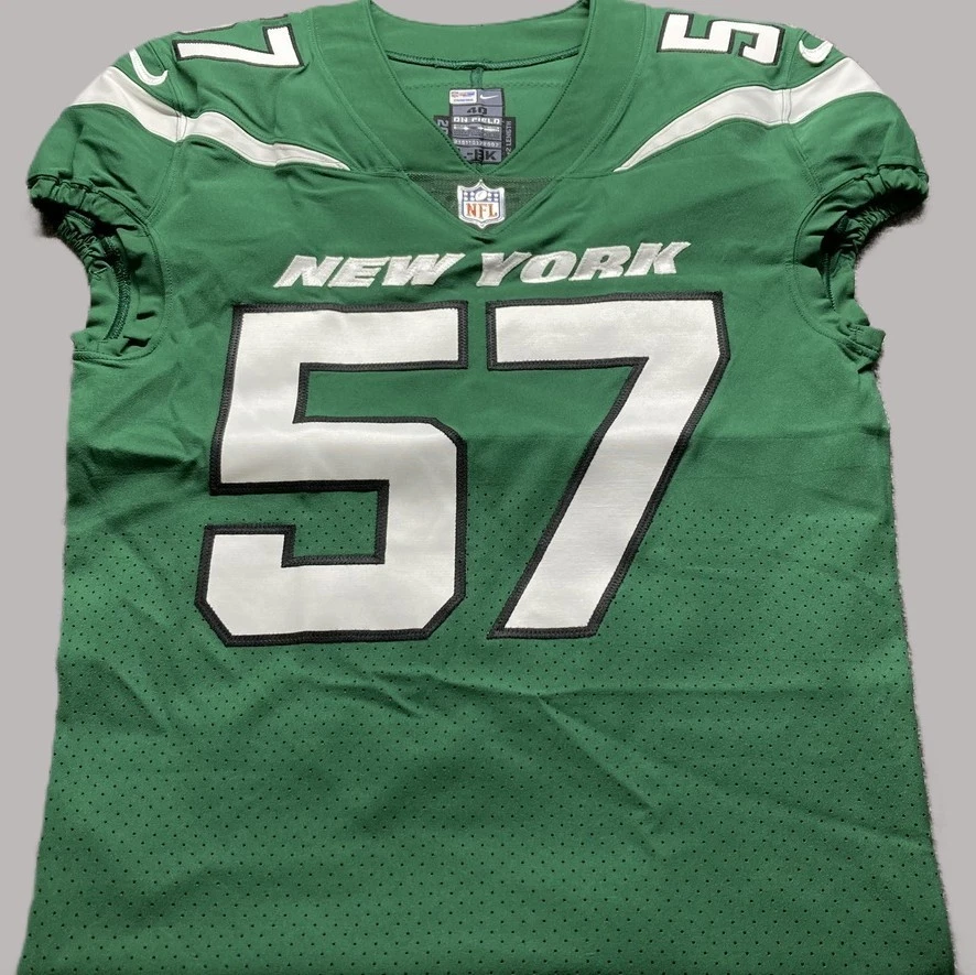 New York Jets C J Mosley Signed AUTHENTIC On-Field Nike NFL Jersey Includes COA - Image 3 of 4