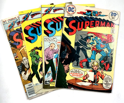DC SUPERMAN (1974) #275 292 297 301 Lex Luthor (VG/FN to VF) Ships FREE!
