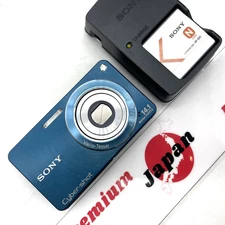 Sony Cyber-shot DSC-W350 Digital Camera 14.1MP 4x Optical Zoom Blue – Japan
