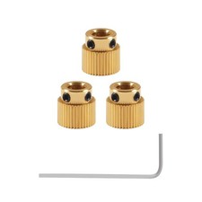 Brass Extruder Wheel Gear 40 Teeth Drive Gear 3D Printer Parts for Creality Ende