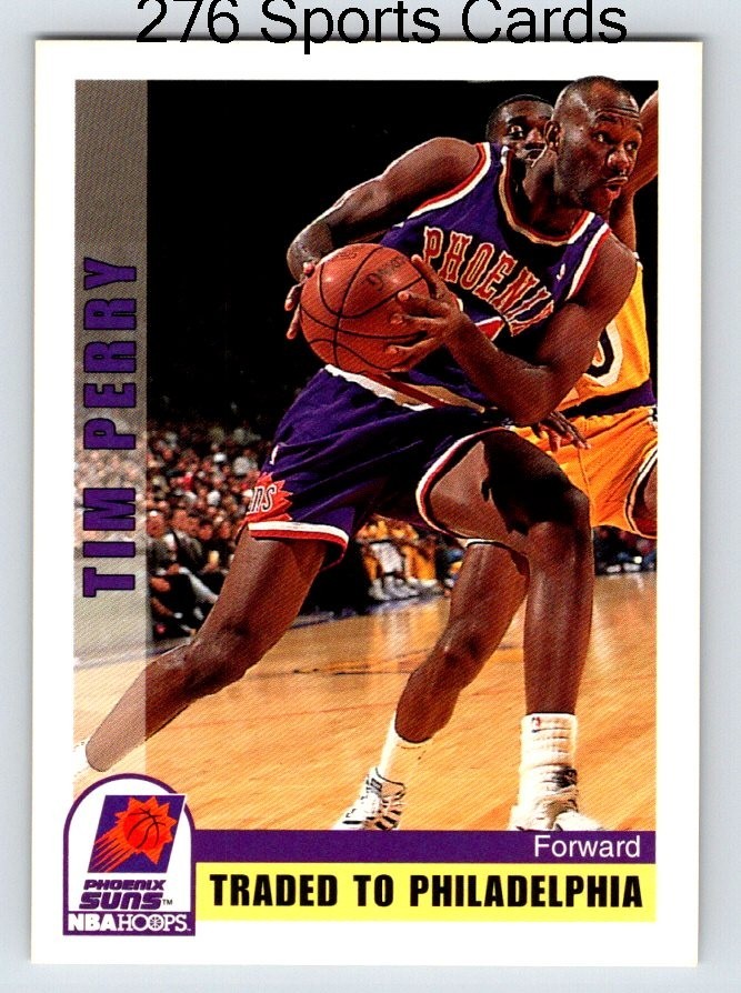 Tim Perry 1992-93 Hoops #185 Philadelphia 76ers