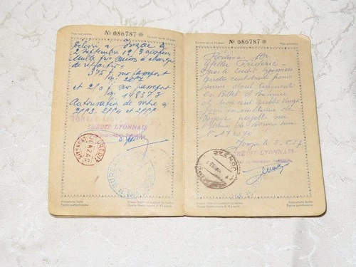 Reisepass Passeport Suisse Schweizer Pass !! E - Bild 10 von 11