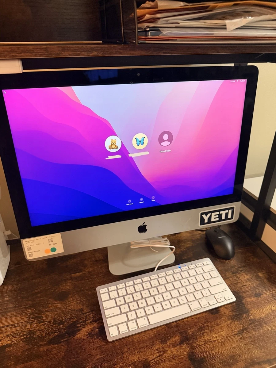 Apple iMac 8 GB RAM Apple Desktops 500 GB SSD Capacity-In-One
