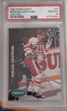 1991 Parkhurst Nicklas (Niklas) Lidstrom Rookie PSA 10 #37
