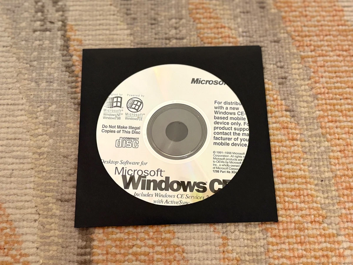 Microsoft Windows CE CD Computer Software for sale | eBay
