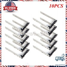 10X 8FKXC 2.5" SAS SATA Drive Caddy Tray for Dell PowerEdge R510 R730 R630 T410