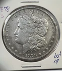 1st Year - 1878-S Morgan Silver Dollar - Tough Coin - Us Lot 111 👇