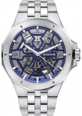 EDOX Delfin Mecano 85303 3M BUIGB Mechanisch Herren-Armbanduhr