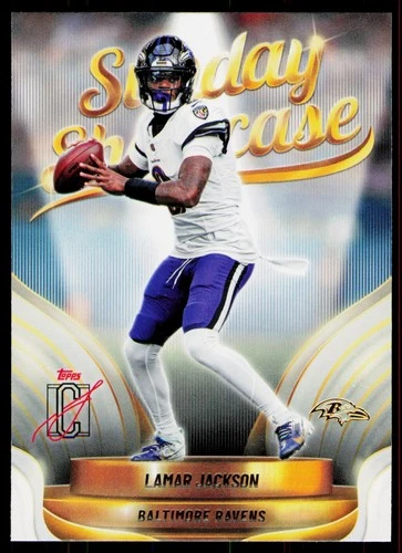 2025 Topps Signature Lamar Jackson Base (RAW)