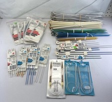 HUGE LOT of 170 Knitting Needles Circular Perfection Points Boye Milward