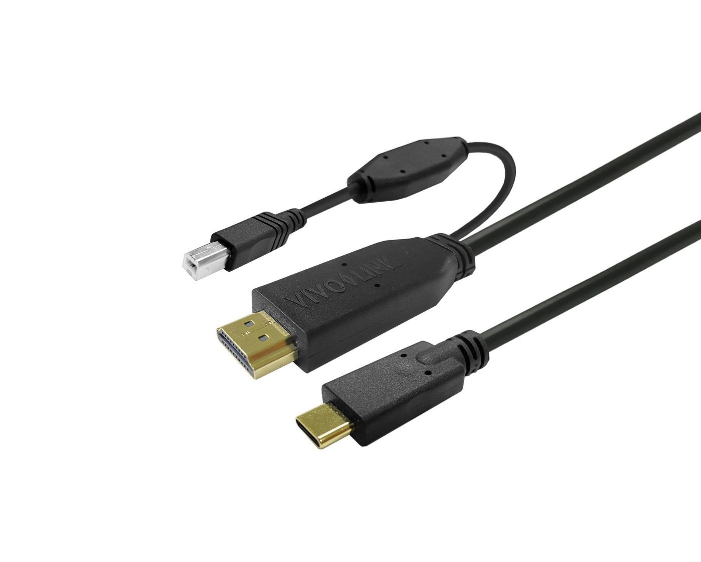 Vivolink Schwarz Prousbchdmiusbb7.5 Usb-C-Kabel 7,5 M - Bild 2