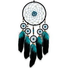 Dream Catcher for Boys Blue Glow in The Dark Dreamcatcher Wall Medium,