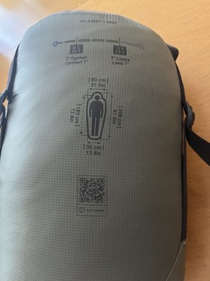 Simond Schlafsack MT500, 0°C, Trekking, Wandern, Gr. L (Siehe Beschreibung)