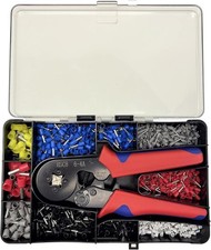 Wire Ferrule Crimping Tool Kit AWG 22-7 1200 PCS Ferrule Terminals and Ferrule